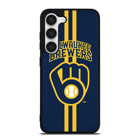 MILWAUKEE BREWERS STRIPE ICON Samsung Galaxy S23 Case Cover