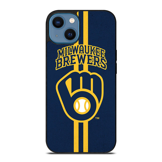 MILWAUKEE BREWERS STRIPE ICON iPhone 14 Case Cover