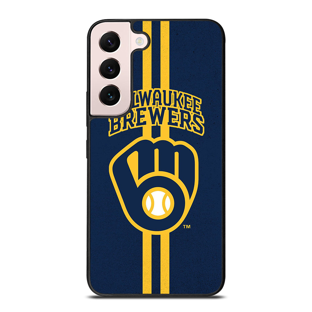 MILWAUKEE BREWERS STRIPE ICON Samsung Galaxy S22 Plus Case Cover