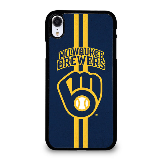 MILWAUKEE BREWERS STRIPE ICON iPhone XR Case Cover