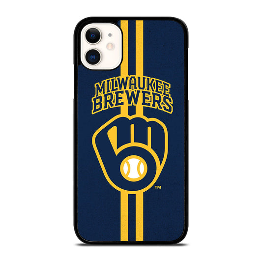 MILWAUKEE BREWERS STRIPE ICON iPhone 11 Case Cover