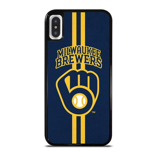 MILWAUKEE BREWERS STRIPE ICON iPhone X / XS Case Cover