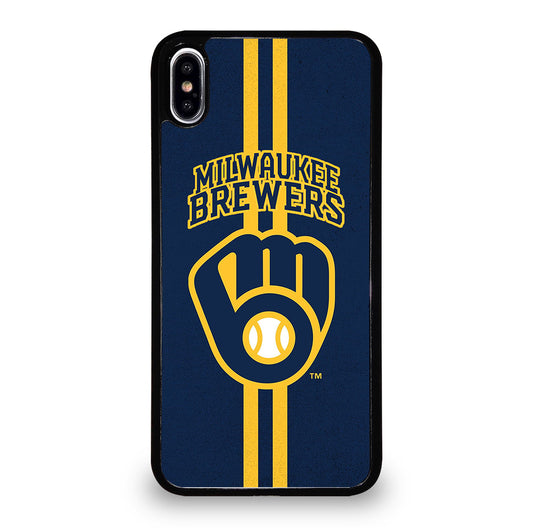 MILWAUKEE BREWERS STRIPE ICON iPhone XS Max Case Cover