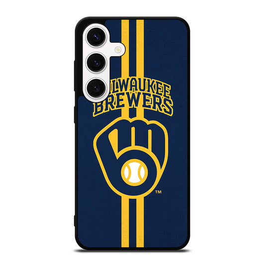 MILWAUKEE BREWERS STRIPE ICON Samsung Galaxy S24 Case Cover