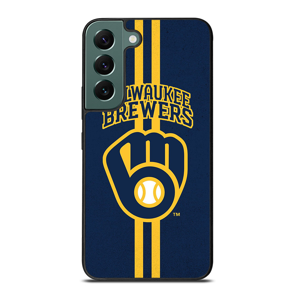 MILWAUKEE BREWERS STRIPE ICON Samsung Galaxy S22 Case Cover