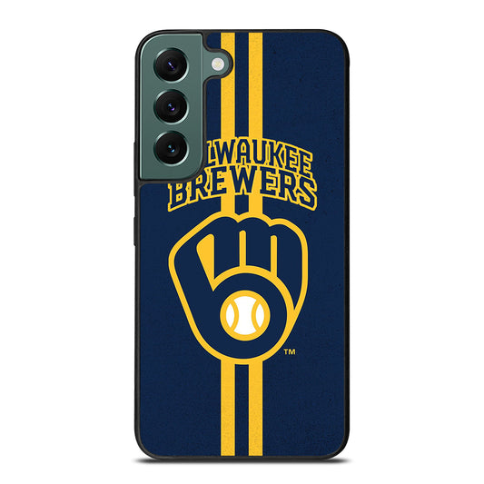 MILWAUKEE BREWERS STRIPE ICON Samsung Galaxy S22 Case Cover
