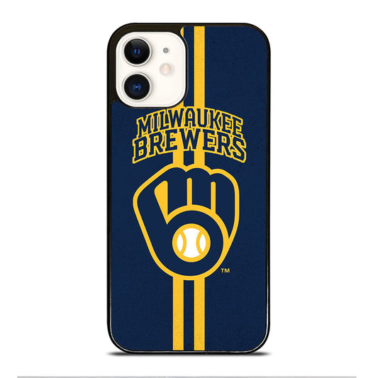 MILWAUKEE BREWERS STRIPE ICON iPhone 12 Case Cover