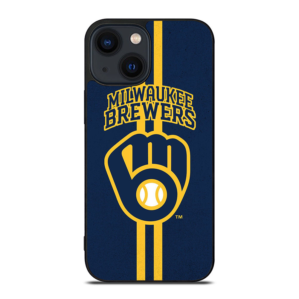 MILWAUKEE BREWERS STRIPE ICON iPhone 14 Plus Case Cover