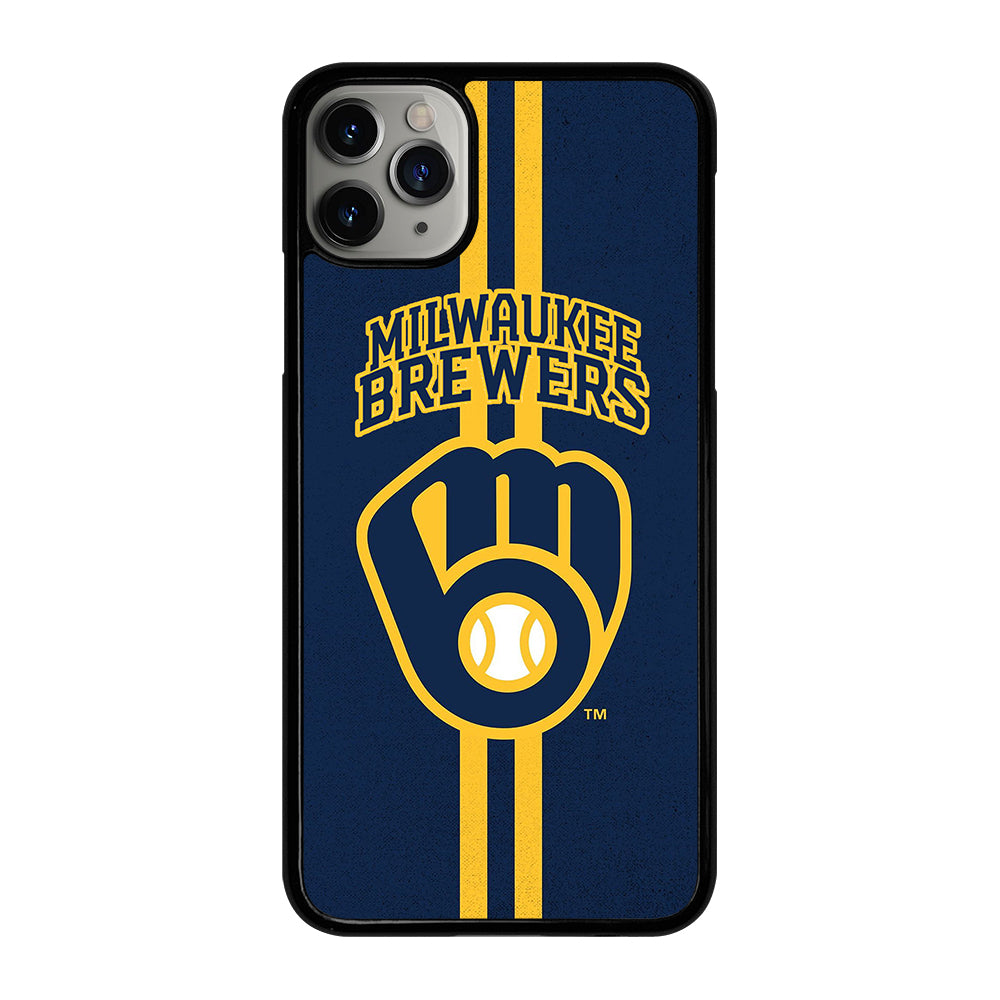 MILWAUKEE BREWERS STRIPE ICON iPhone 11 Pro Max Case Cover