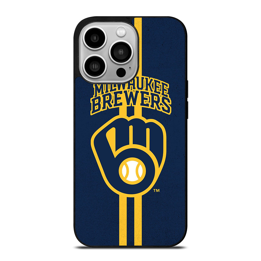 MILWAUKEE BREWERS STRIPE ICON iPhone 14 Pro Case Cover