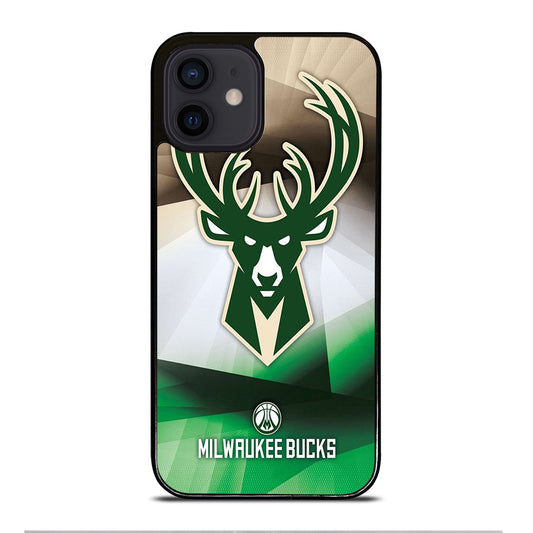 MILWAUKEE BUCKS LOGO BASKETBALL iPhone 12 Mini Case Cover