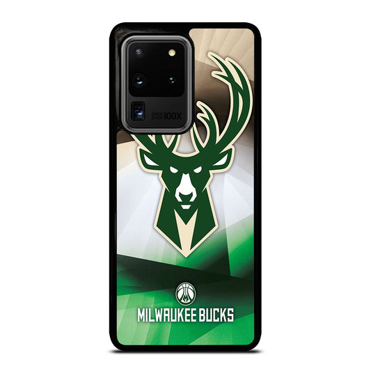 MILWAUKEE BUCKS LOGO BASKETBALL Samsung Galaxy S20 Ultra Case Cover