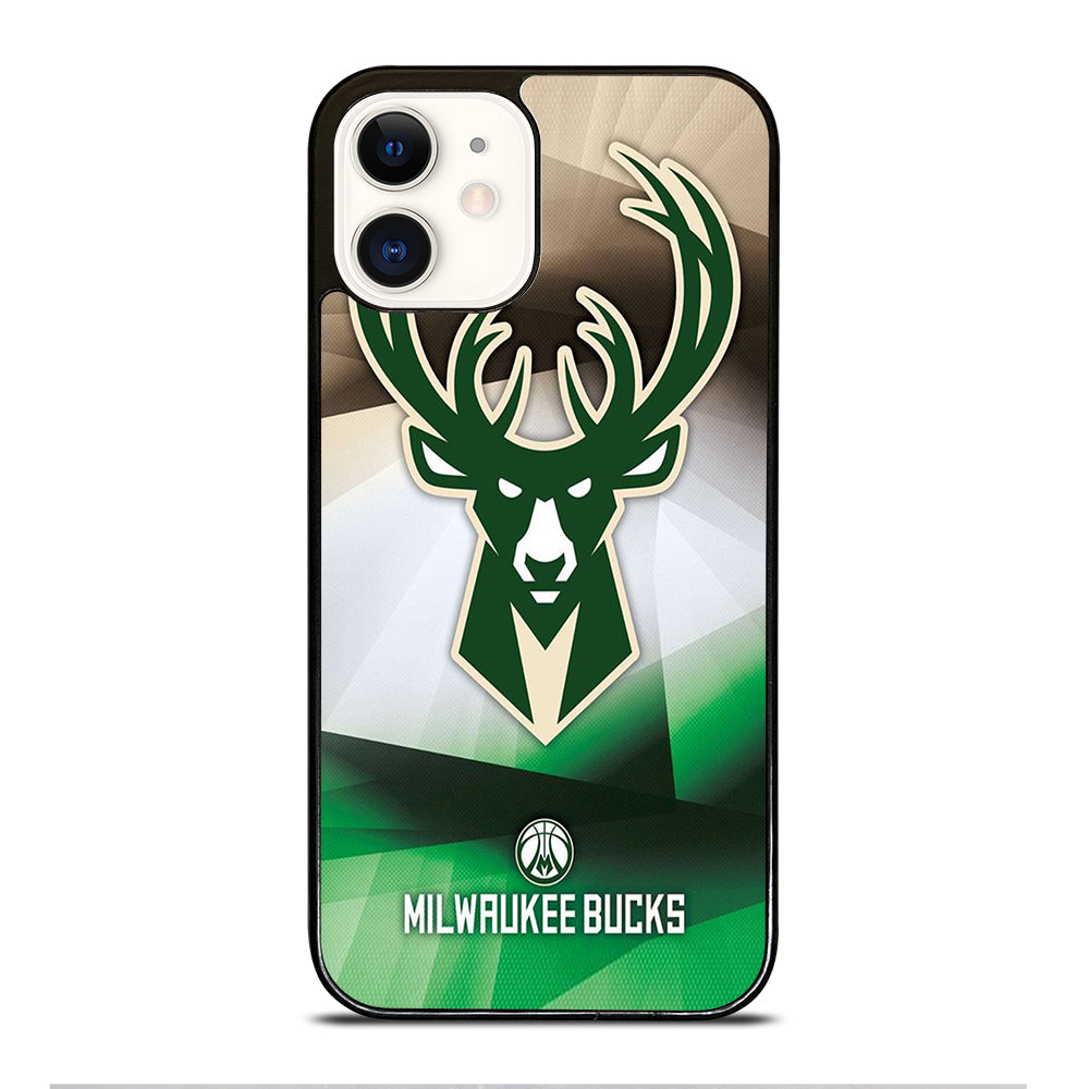 MILWAUKEE BUCKS LOGO BASKETBALL iPhone 12 Case Cover