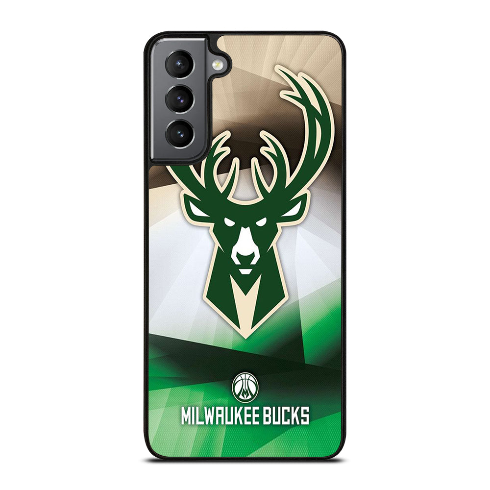 MILWAUKEE BUCKS LOGO BASKETBALL Samsung Galaxy S21 Plus Case Cover