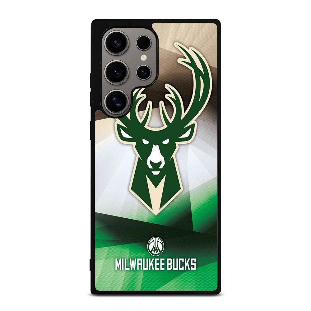 MILWAUKEE BUCKS LOGO BASKETBALL Samsung Galaxy S24 Ultra Case Cover