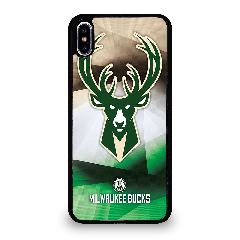 MILWAUKEE BUCKS LOGO BASKETBALL iPhone XS Max Case Cover