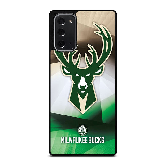 MILWAUKEE BUCKS LOGO BASKETBALL Samsung Galaxy Note 20 Case Cover