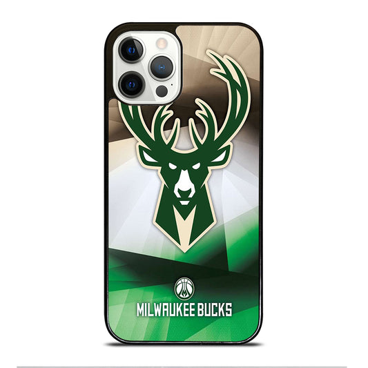 MILWAUKEE BUCKS LOGO BASKETBALL iPhone 12 Pro Case Cover