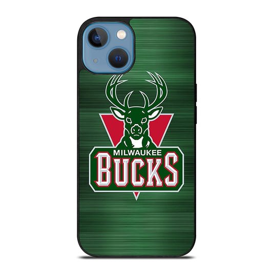 MILWAUKEE BUCKS LOGO NBA 2 iPhone 13 Case Cover