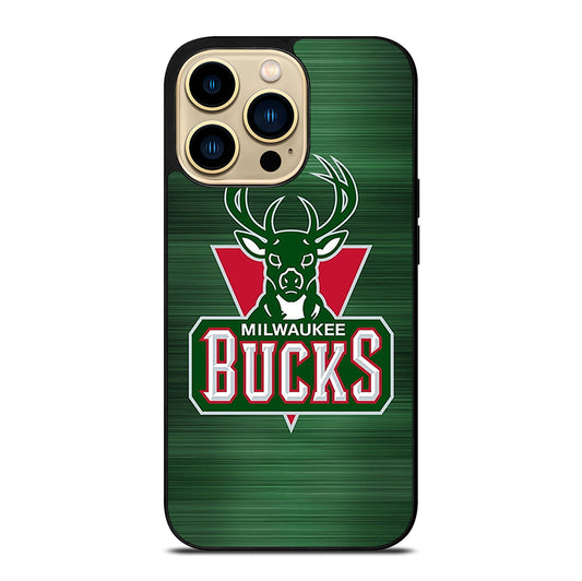 MILWAUKEE BUCKS LOGO NBA 2 iPhone 14 Pro Max Case Cover