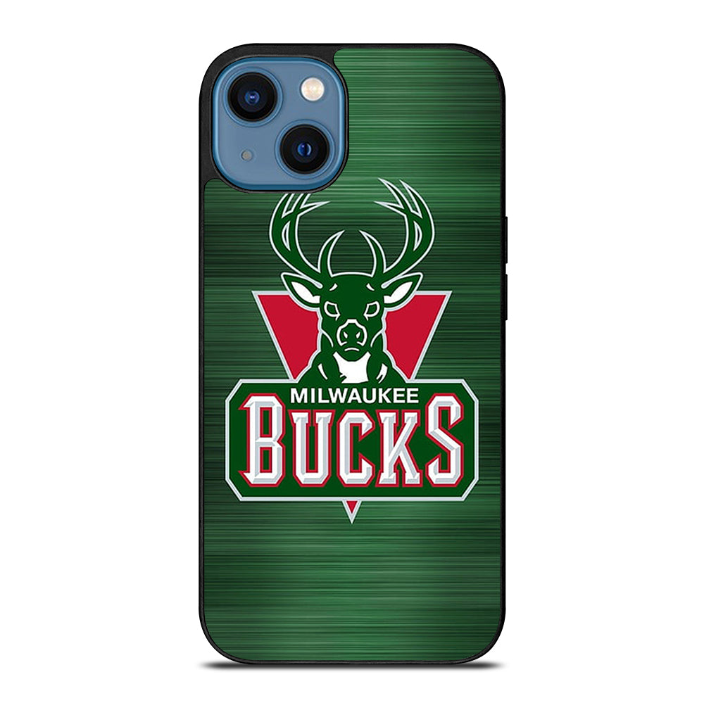 MILWAUKEE BUCKS LOGO NBA 2 iPhone 14 Case Cover