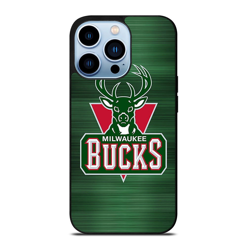 MILWAUKEE BUCKS LOGO NBA 2 iPhone 13 Pro Max Case Cover