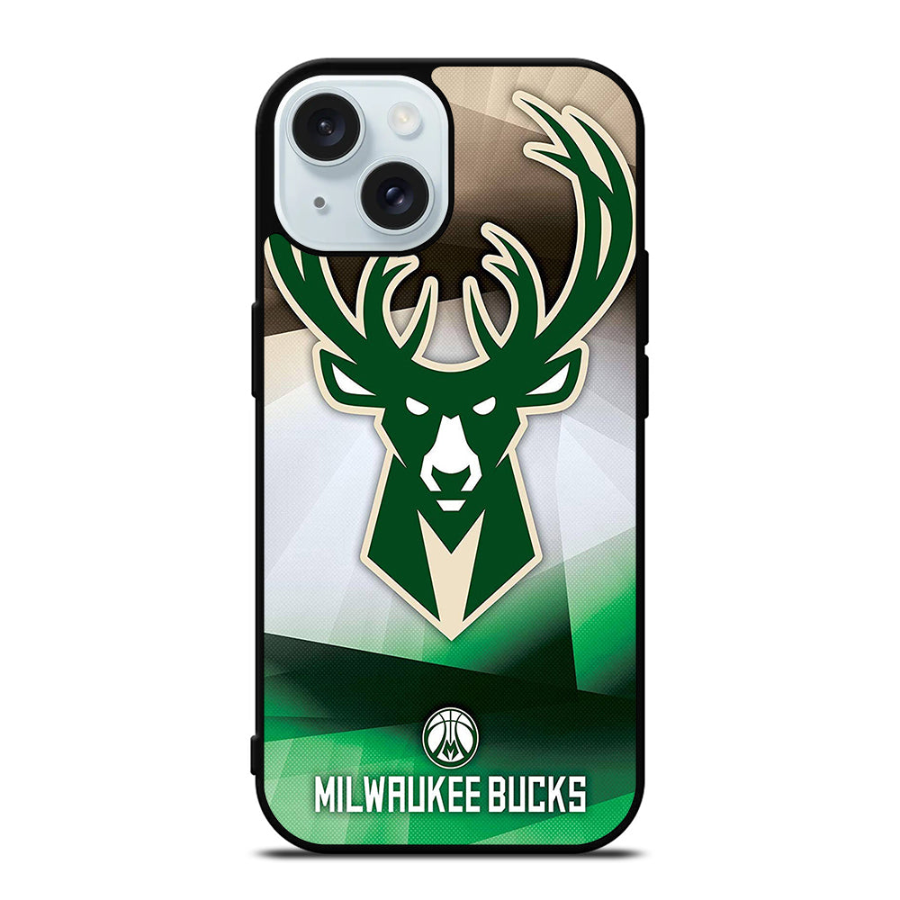 MILWAUKEE BUCKS SYMBOL 3 iPhone 15 Case Cover