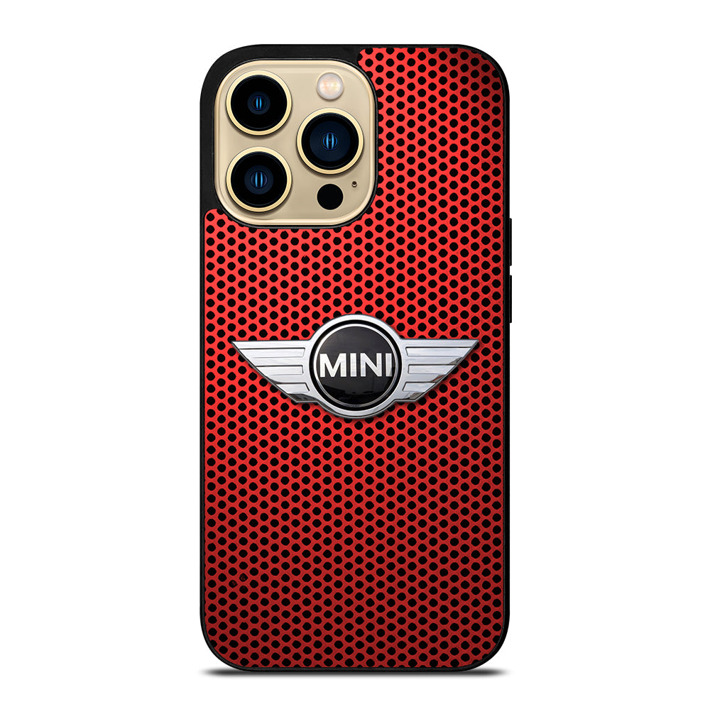MINI COOPER METAL LOGO iPhone 14 Pro Max Case Cover
