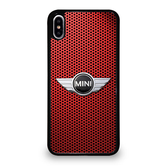 MINI COOPER METAL LOGO iPhone XS Max Case Cover