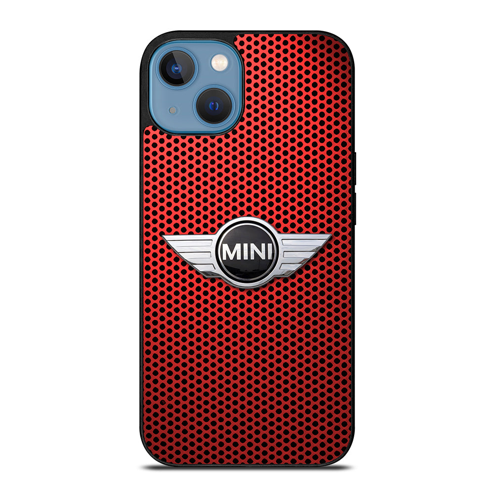 MINI COOPER METAL LOGO iPhone 13 Case Cover