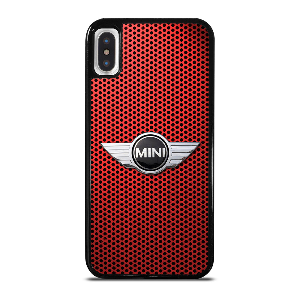 MINI COOPER METAL LOGO iPhone X / XS Case Cover