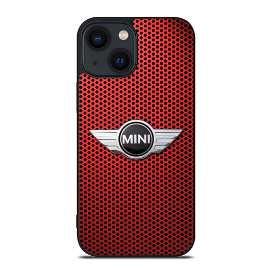 MINI COOPER METAL LOGO iPhone 14 Plus Case Cover