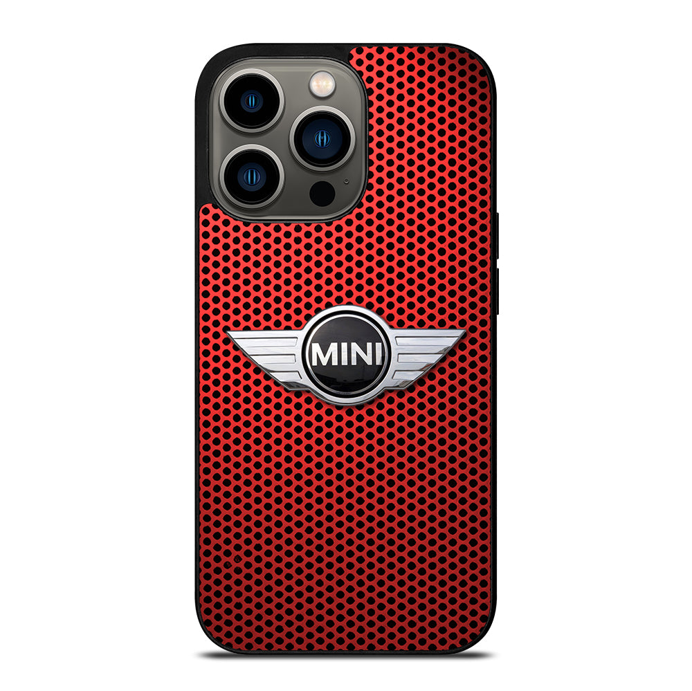 MINI COOPER METAL LOGO iPhone 13 Pro Case Cover