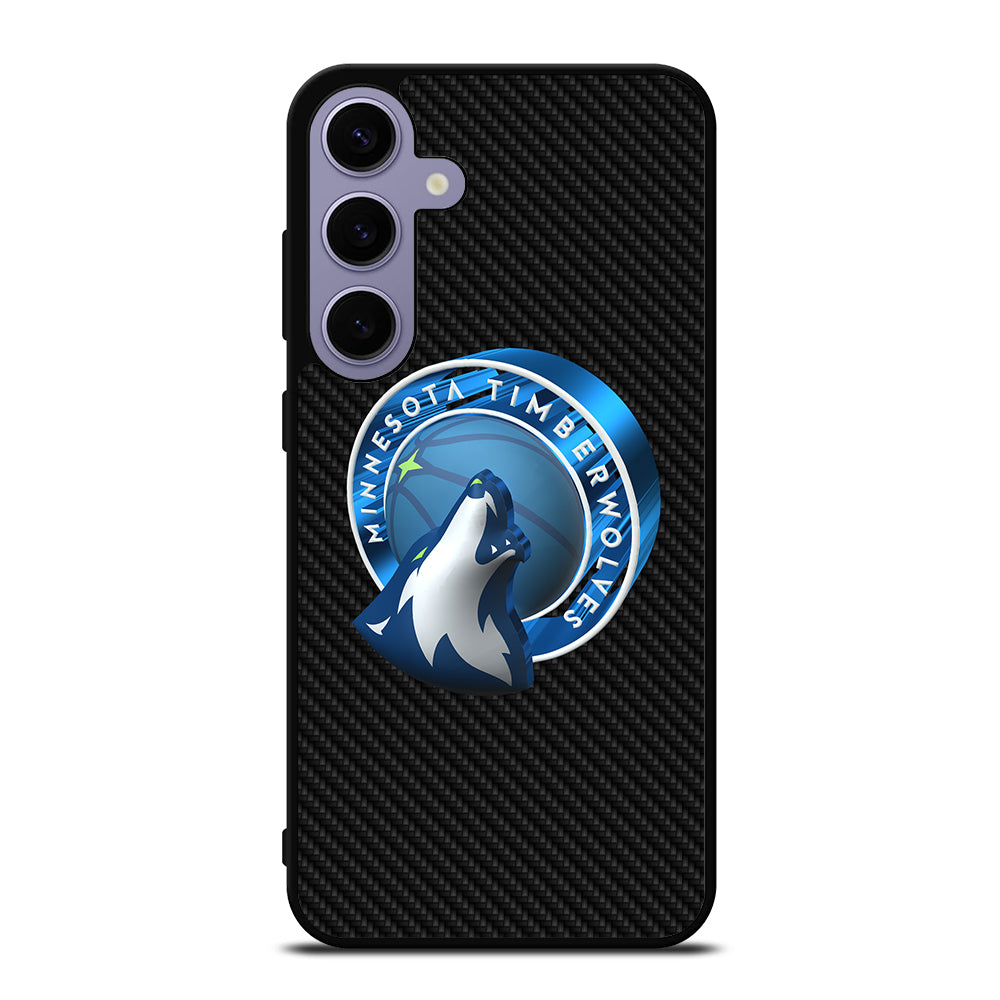 MINNESOTA TIMBERWOLVES CARBON Samsung Galaxy S24 Plus Case Cover