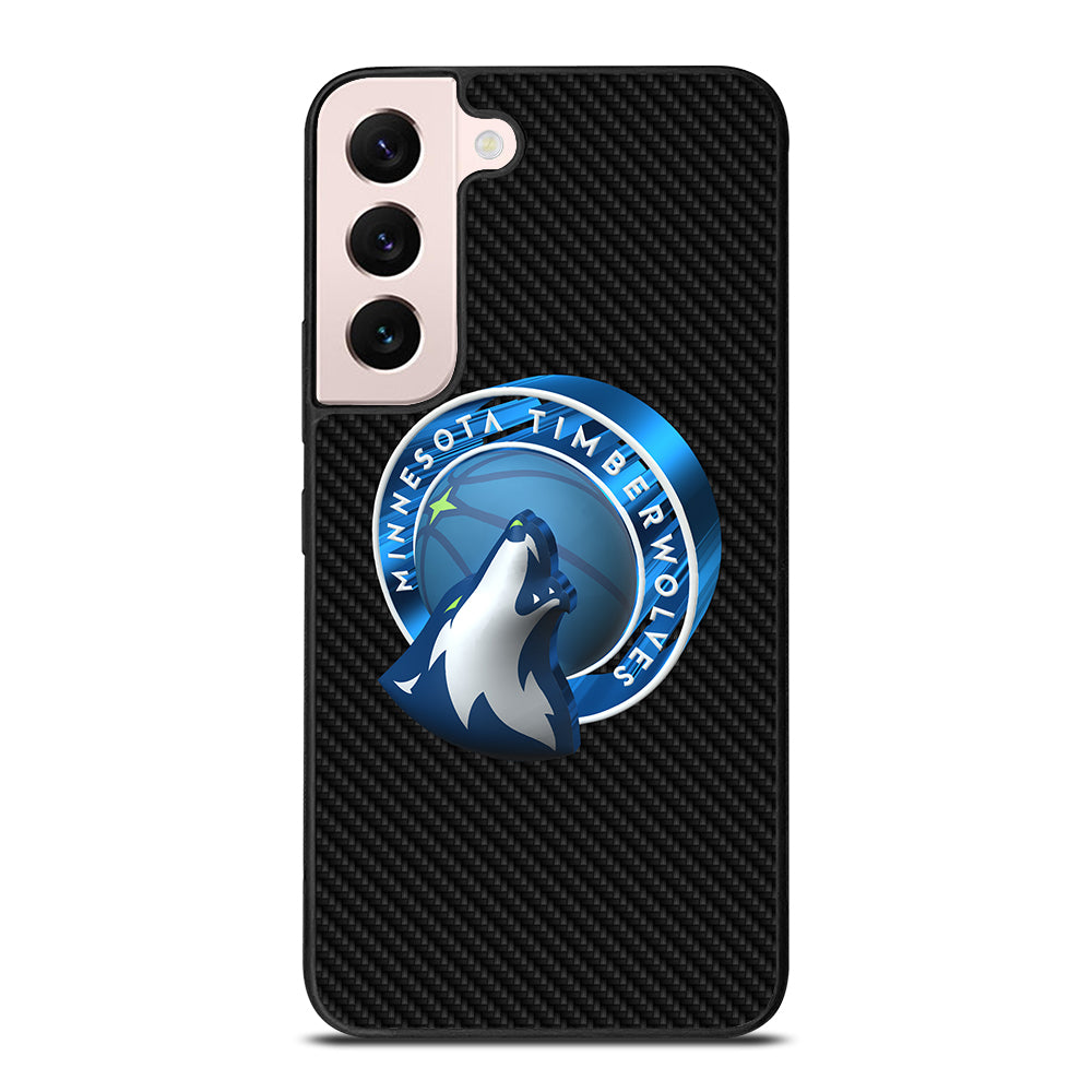 MINNESOTA TIMBERWOLVES CARBON Samsung Galaxy S22 Plus Case Cover