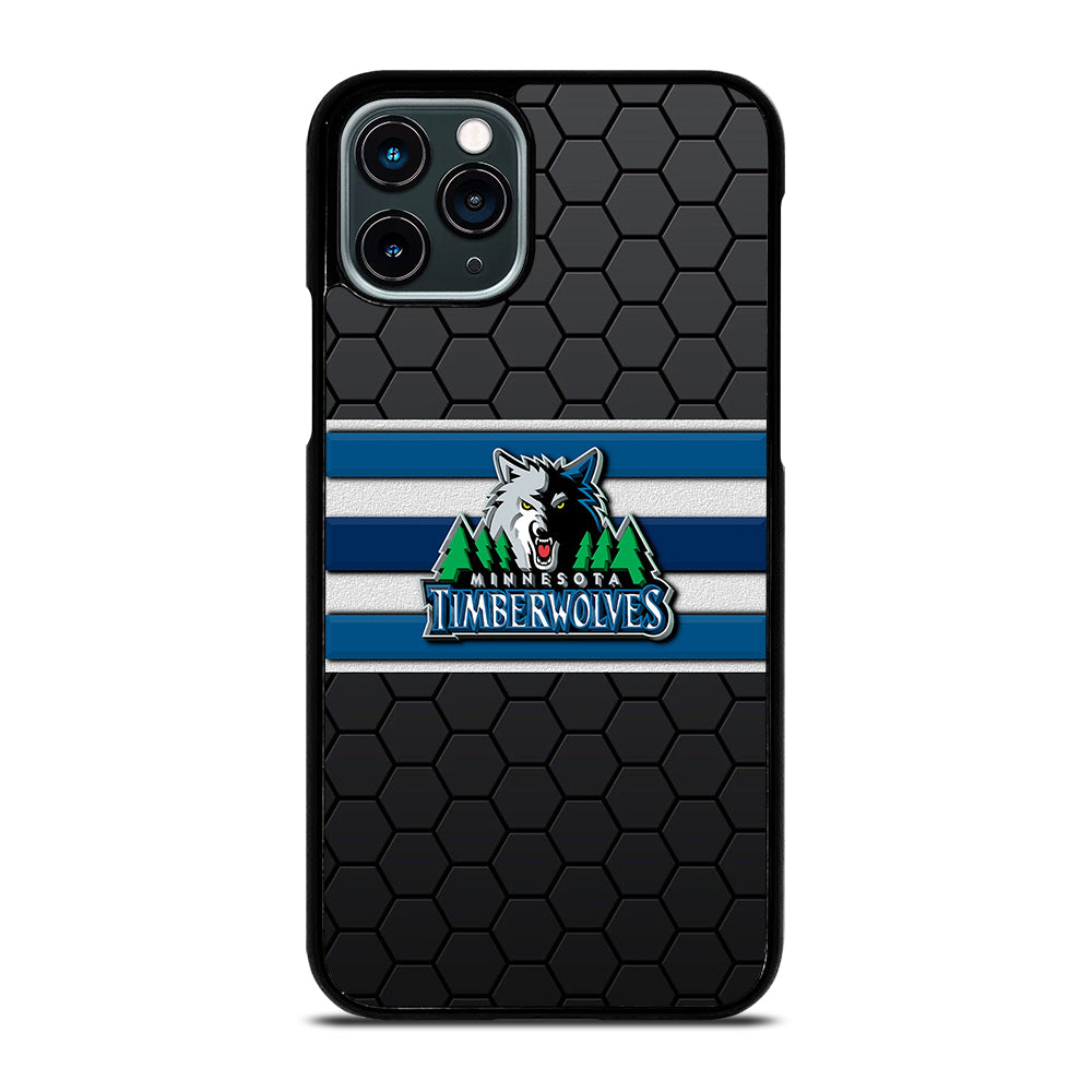MINNESOTA TIMBERWOLVES HEXAGON LOGO iPhone 11 Pro Case Cover