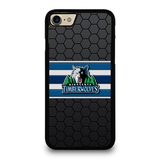 MINNESOTA TIMBERWOLVES HEXAGON LOGO iPhone 7 / 8 Case Cover
