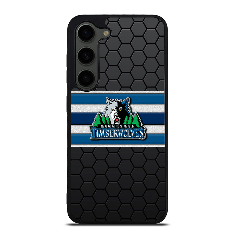 MINNESOTA TIMBERWOLVES HEXAGON LOGO Samsung Galaxy S23 Plus Case Cover