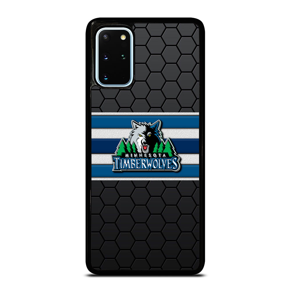 MINNESOTA TIMBERWOLVES HEXAGON LOGO Samsung Galaxy S20 Plus Case Cover