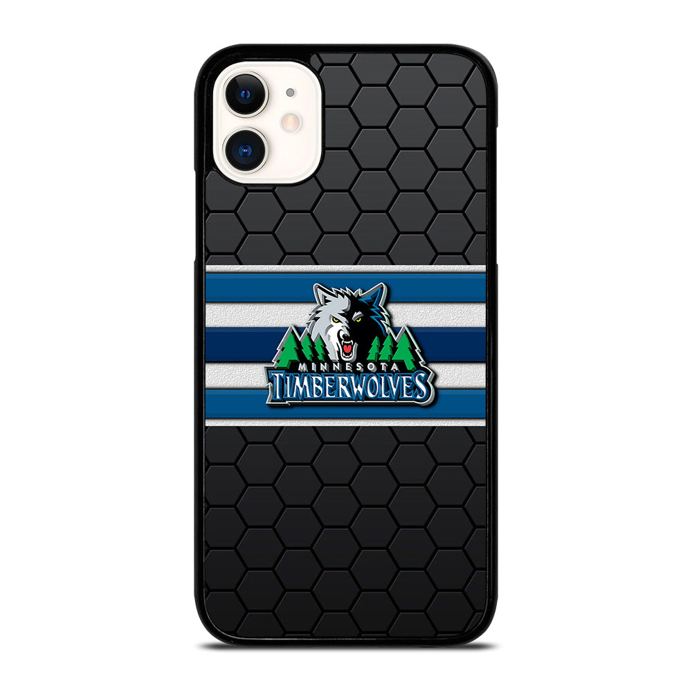 MINNESOTA TIMBERWOLVES HEXAGON LOGO iPhone 11 Case Cover