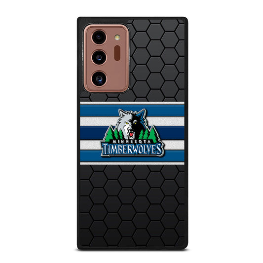 MINNESOTA TIMBERWOLVES HEXAGON LOGO Samsung Galaxy Note 20 Ultra Case Cover