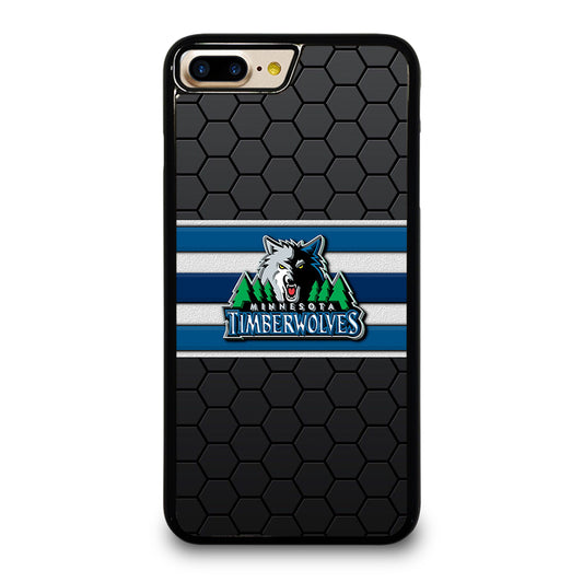 MINNESOTA TIMBERWOLVES HEXAGON LOGO iPhone 7 / 8 Plus Case Cover