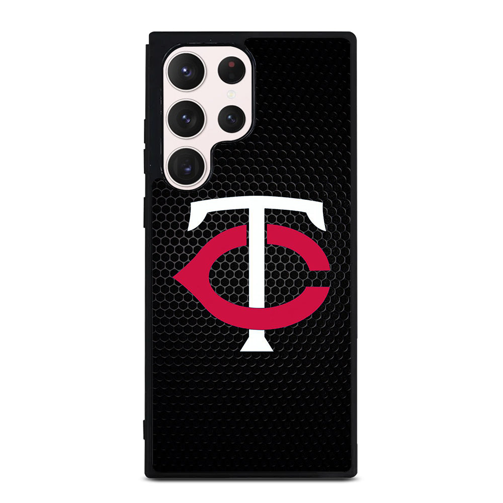 MINNESOTA TWINS METAL LOGO Samsung Galaxy S23 Ultra Case Cover