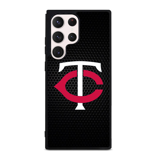 MINNESOTA TWINS METAL LOGO Samsung Galaxy S23 Ultra Case Cover