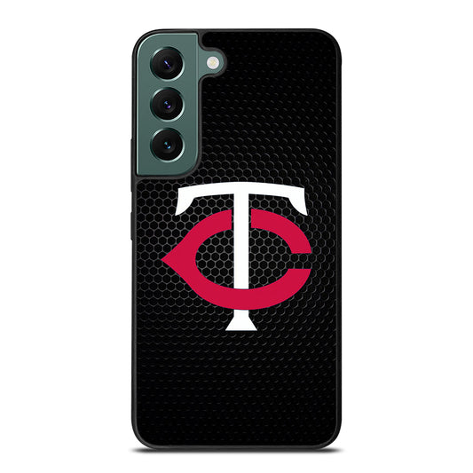 MINNESOTA TWINS METAL LOGO Samsung Galaxy S22 Case Cover