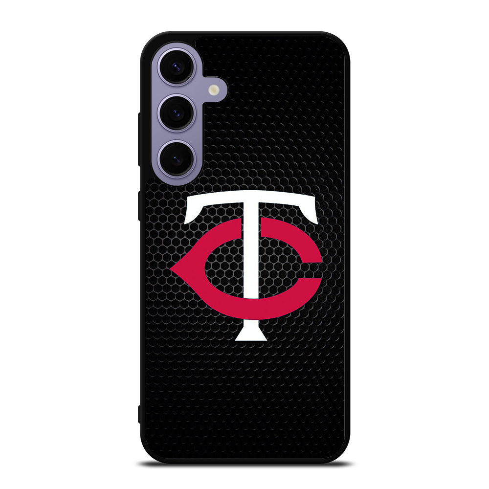 MINNESOTA TWINS METAL LOGO Samsung Galaxy S24 Plus Case Cover