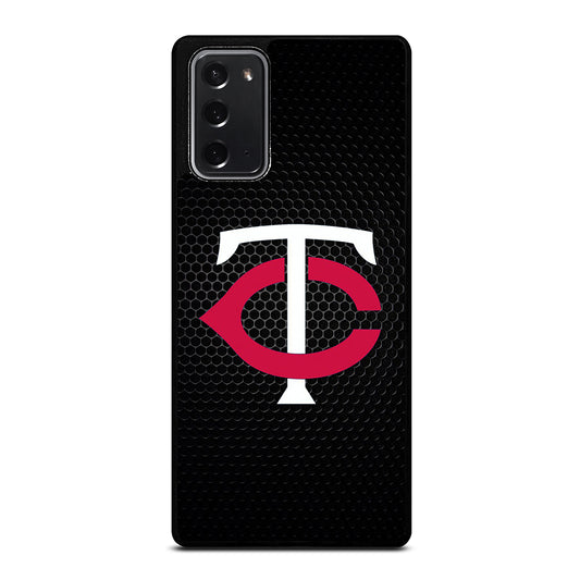 MINNESOTA TWINS METAL LOGO Samsung Galaxy Note 20 Case Cover