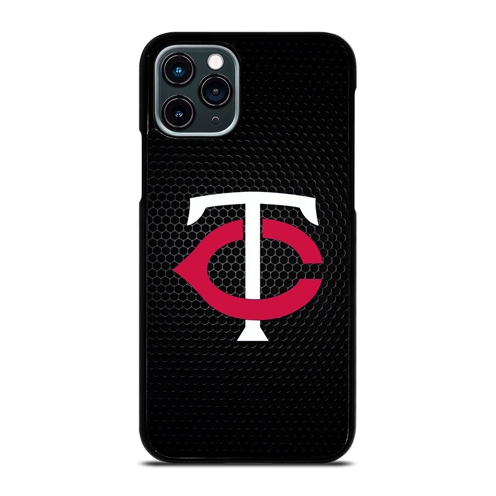 MINNESOTA TWINS METAL LOGO iPhone 11 Pro Case Cover