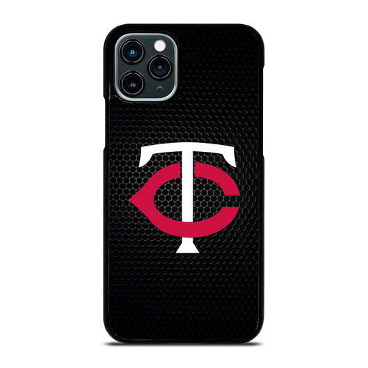 MINNESOTA TWINS METAL LOGO iPhone 11 Pro Case Cover