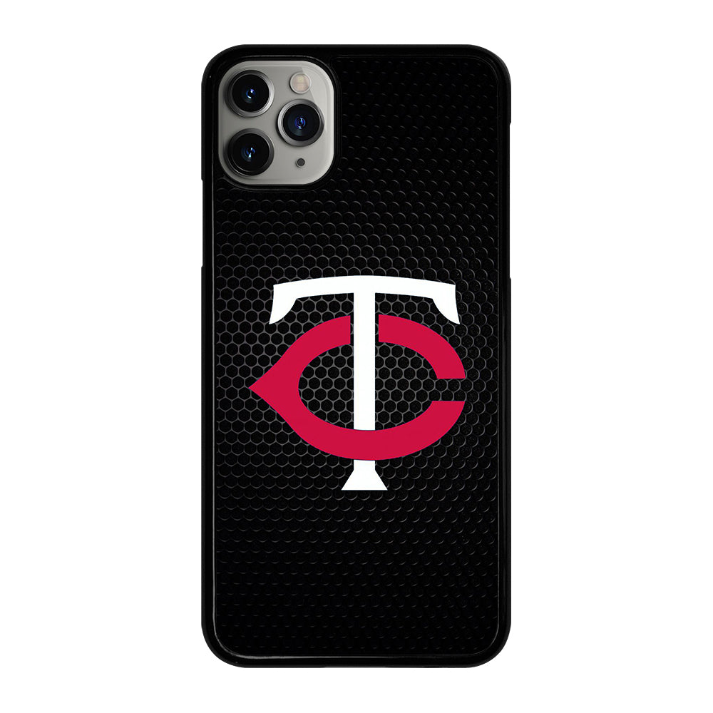 MINNESOTA TWINS METAL LOGO iPhone 11 Pro Max Case Cover